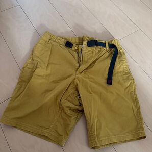 グラミチ ショートパンツ マスタードイエロー