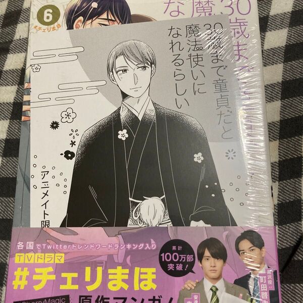 30歳まで童貞だと魔法使いになれるらしい 6巻 アニメイト限定リーフレット付き