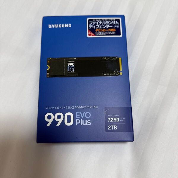 Samsung NVMe M.2 SSD 990 EVO Plus 2TB 国内正規保証品 MZ-V9S2T0B-IT