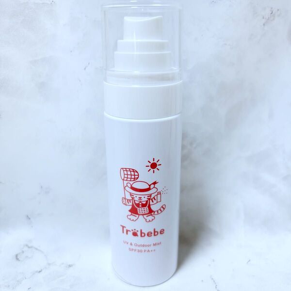 トワニエール トラベベ SPF30 PA++ 日焼け止めスプレー 60ml 子ども用 顔 体 UVミスト 敏感肌 ノンケミカル