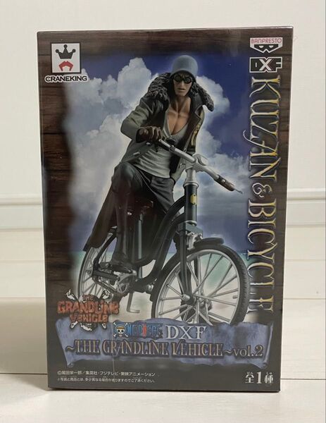 新品未開封 ワンピース DXF THE GRANDLINE LADY vol.2 クザン 青キジ 青雉 自転車 フィギュア