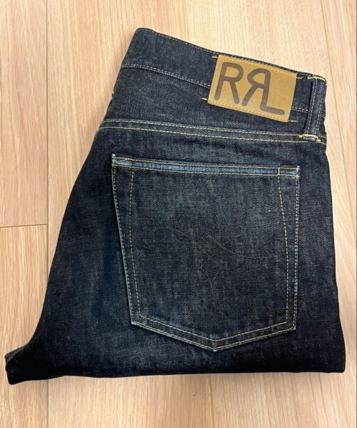 RRL【SLIM NARROW JEANS】W32 スリムナロージーンズ デニム