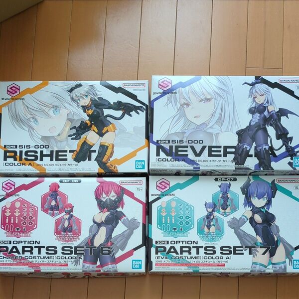 未組立 30MS リシェッタ ネヴァリア チェイサーコスチューム イビルコスチューム カラーA BANDAI