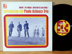 ★12’’ Paolo Achenza Trio / Introducing The Paolo Achenza Trio '93 Italy Original_Right Tempo Nicola Conte
