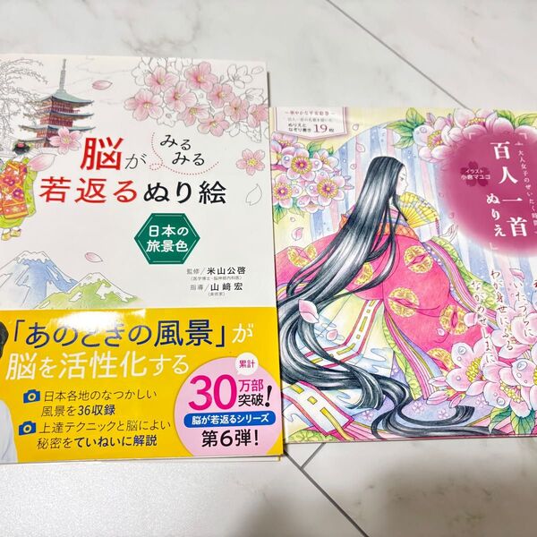 大人用ぬり絵 2冊セット