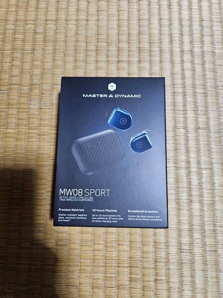 極美品 MASTER & DYNAMIC MW08 Sport ブルー