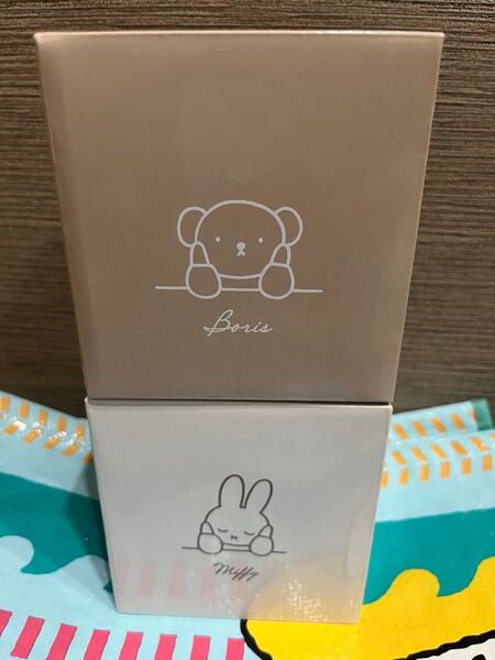 新品未開封 ミッフィー miffy ドットキャニスター ミッフィー&ミルキーボリス 2種セット