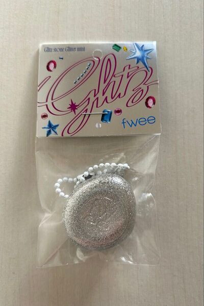 fwee グリッツ ストーン グリッター ミニ キーホルダー