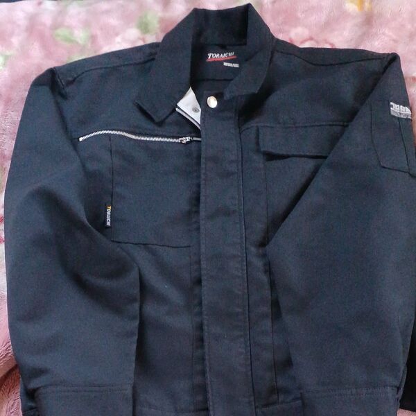 【美品】寅壱作業服 上下 黒