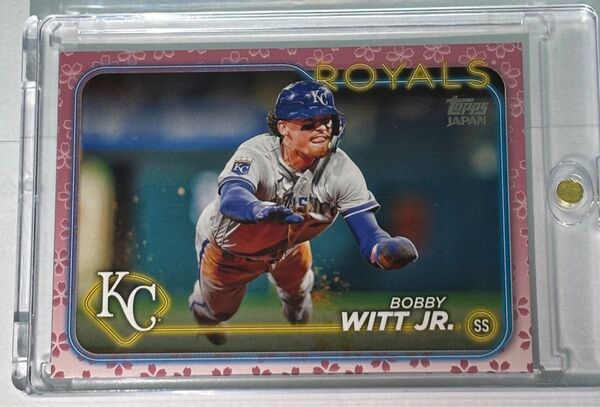 Bobby Witt Jr 桜パラレル /99シリアル MLB 2024 TOPPS japan edition
