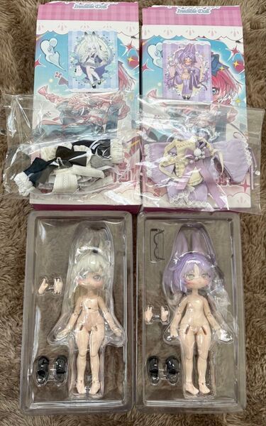 Inedible Doll 不可食用人形 月飛び時間 清禾 丁香 2体セット ブラインドドール