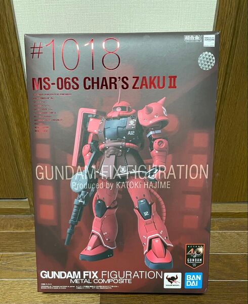 GUNDAM FIX FIGURATION METAL COMPOSITE シャア専用ザクⅡ MS-06S #1018 ◆美品◆