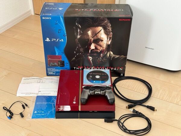 【美品】SONY PS4 メタルギアソリッド5 限定 本体 コントローラー MGS5 500GB プレステ4
