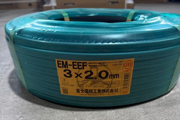 富士電線 EM-EEF ケーブル 3×2.0mm