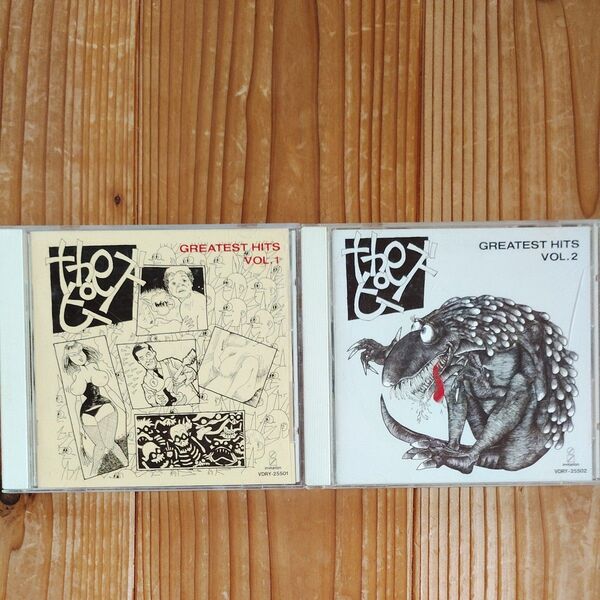 the ピーズ GREATEST HITS VOL.1&2 CD2枚セット