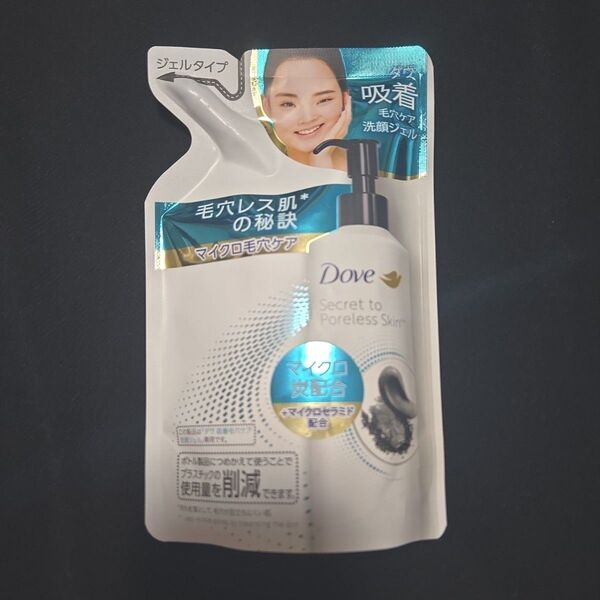 ダヴ 吸着毛穴ケア 洗顔ジェルつめかえ用 140ml