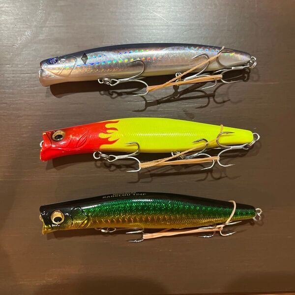 カゲロウ124F 2個 アイザー125F 1個 3本セット