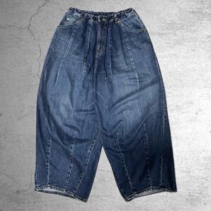 Needles USED加工 デニムヒザデルパンツ OT178 ニードルズ M