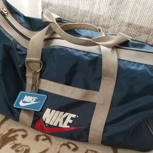 NIKE ボストンバッグ ネイビー ヴィンテージ 日本製 ngs-008 レトロブルー 大容量 スポーツバック レトロ