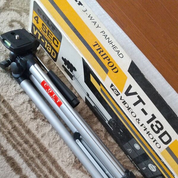 COLT VT-13D 4SEC TRIPOD 三脚 ビデオ カメラ 写真