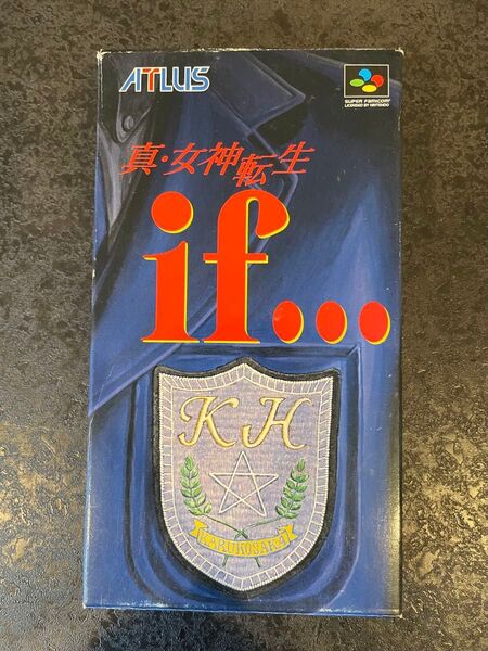 【SFC】 真・女神転生if スーパーファミコン スーファミソフト