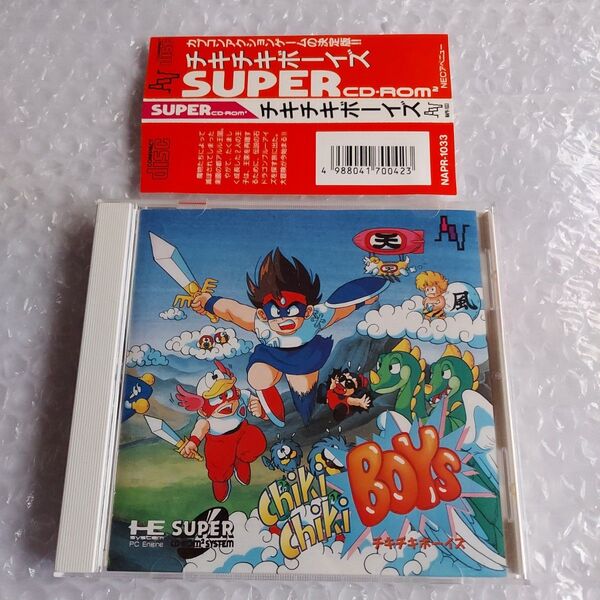 PCE チキチキボーイズ PCエンジン CD-ROM2