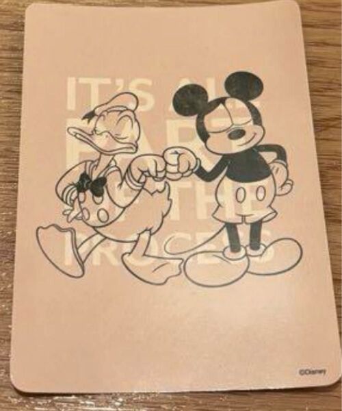ディズニーストア 福岡パルコ限定カードミッキーマウスドナルドダック