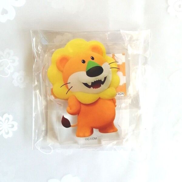 【新品・未開封】たべっ子どうぶつアクリルスタンド・らいおんくん