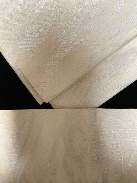 逸品 正絹 紗 波に浜千鳥 夏用フォーマル袋帯の作り