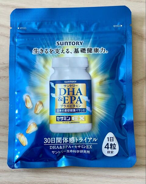 サントリー DHA&EPA+セサミンEX 30日分 120粒