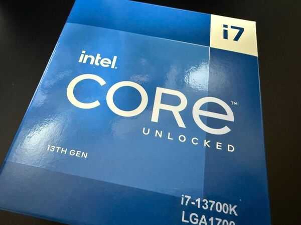 【新品・未開封品】Core i7-13700K BOX