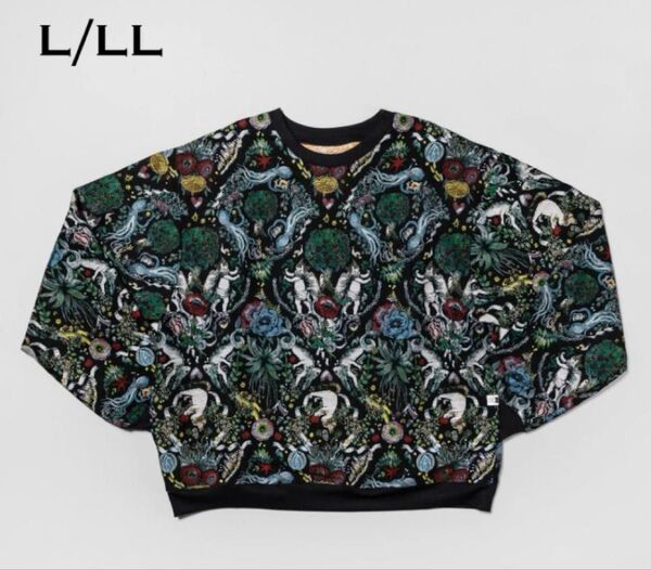ヒグチユウコ トレーナー ジャガードプルオーバー L LL ボリス雑貨店