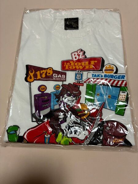 B'z In Your Town 2007 Tシャツ ホワイト