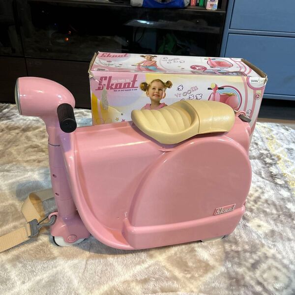 バイク型スーツケース スクート 子供用スーツケース 女の子用