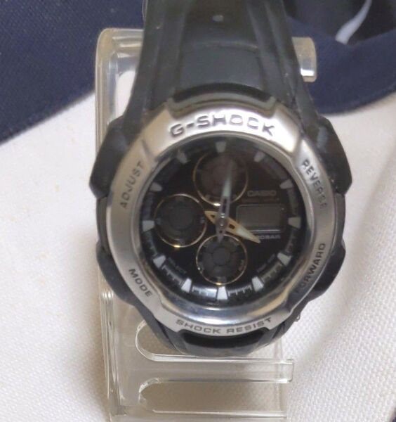 CASIO G-SHOCK 腕時計 ブラック×シルバー