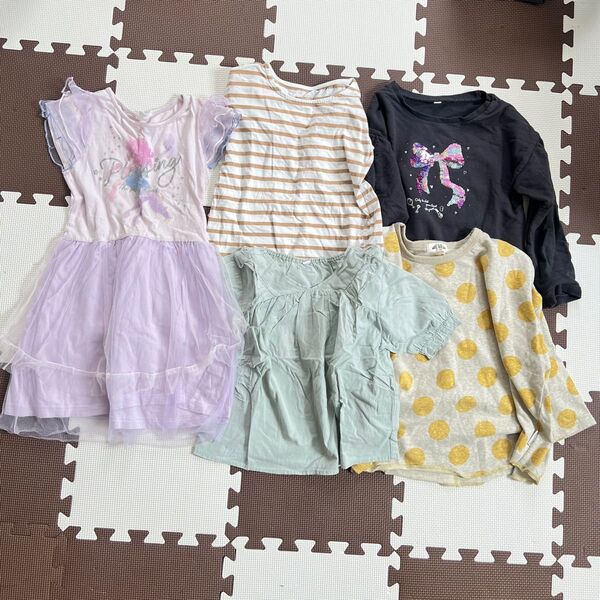 女の子服120cmまとめ売り トップス 5枚セット
