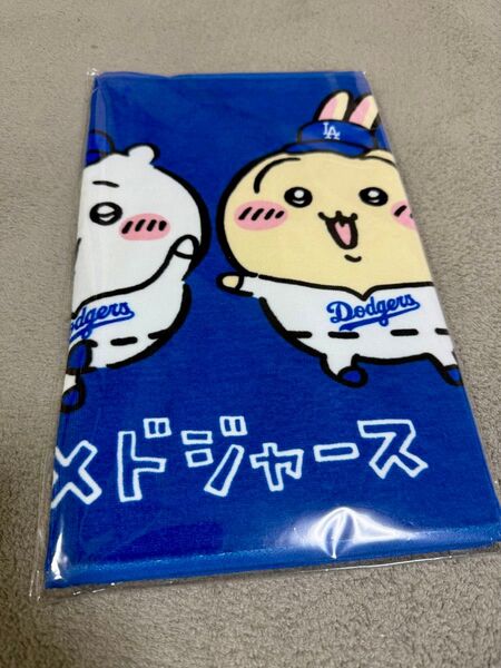 ちいかわ×MLB TOKYO SERIES フェイスタオル(ドジャース)