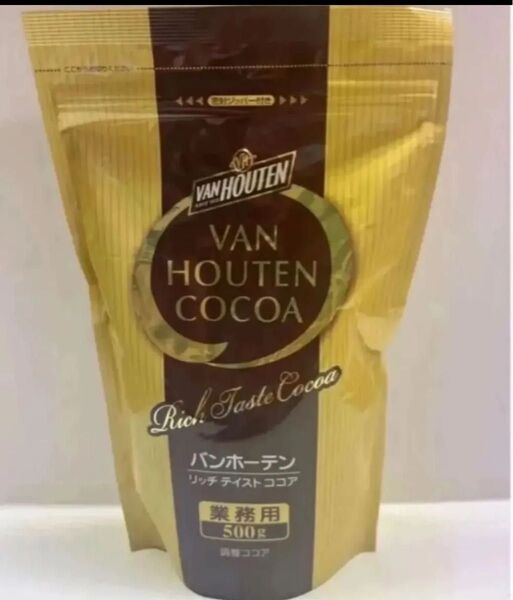 片岡物産 バンホーテン リッチテイストココア 500g 業務用