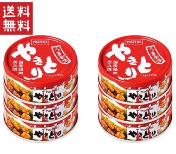 ホテイ やきとり うま辛味 国産鶏肉 国内製造 備蓄品 6缶パック