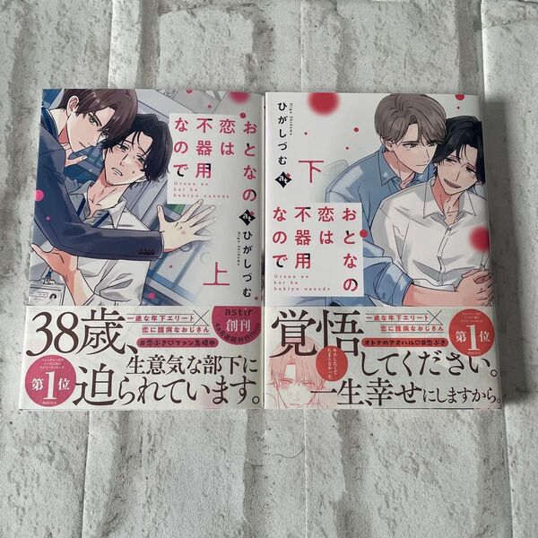 おとなの恋は不器用なので 上下/ひがしづむ