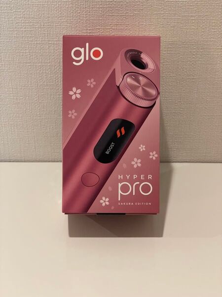 限定カラー サクラエディション glo Hyper Pro グローハイパー プロ 加熱式タバコ 新品未開封