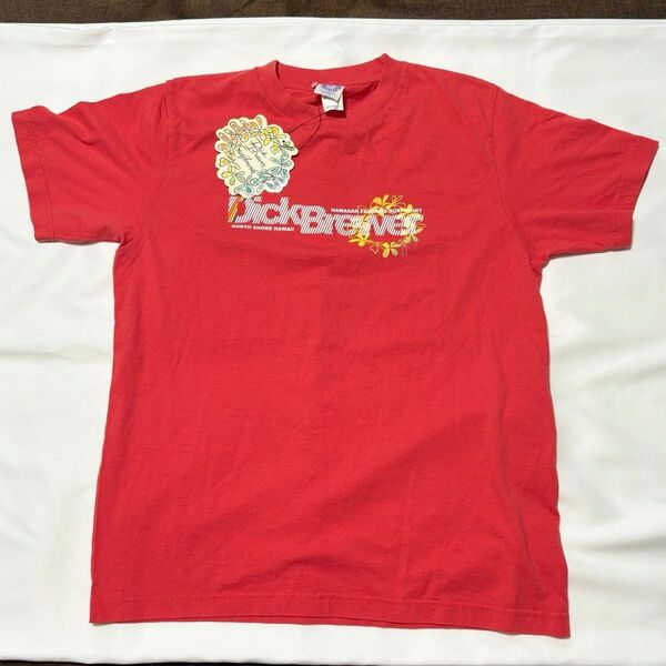 新品未使用 Dick Brewer Tシャツ 半袖 レッド 赤 Mサイズ