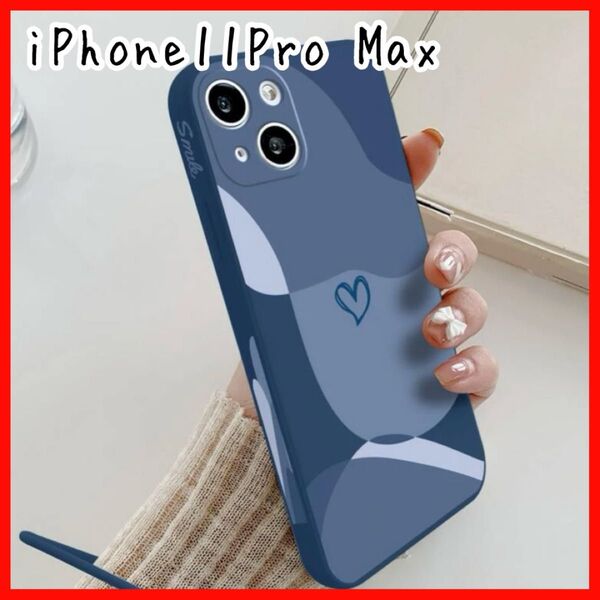 iPhone11ProMax iPhoneケース ブルー 推し活 推しカラー カーバー お洒落 可愛い 韓国 軽量