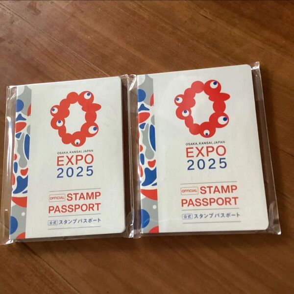 関西万博 大阪万博 ミャクミャク スタンプパスポート 2冊セット