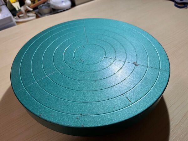 ろくろ 回転台 緑とヤコのオーブン陶土2種類と専用コート剤