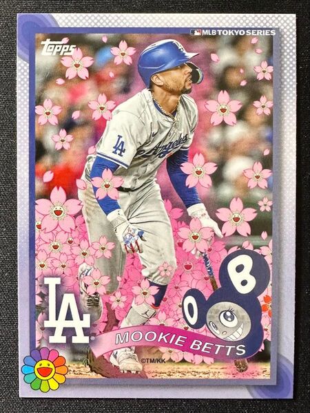 Topps MLB 2025 ドジャース ムーキー ベッツ MLB TOKYO SERIES × 村上隆