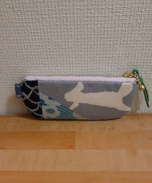 ミナペルホネンポーチミニ ハンドメイド ハギレ*小銭/小物入れ