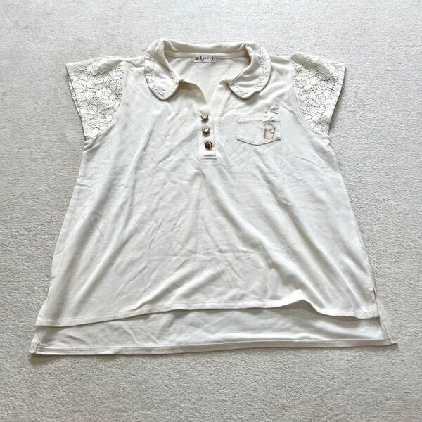 axes femme アクシーズファム 半袖トップス ブラウス Mサイズ