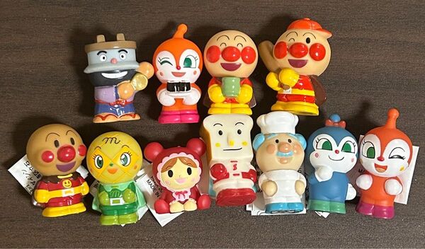 アンパンマン ソフビ 指人形 フィギュア