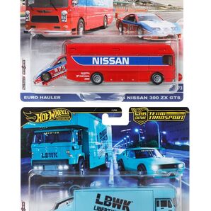 ホットウィール (2点) チームトランスポート 日産 300ZX 、2000GT-R